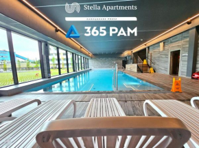 Apartament Alabaster - BASEN, SAUNA, JACUZZI, SIŁOWNIA, RESTAURACJA - 365PAM